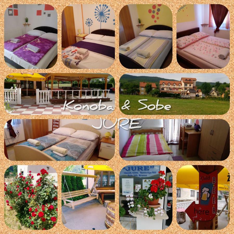 Bed&Breakfast Konoba Jure Krasno Polje Exterior foto